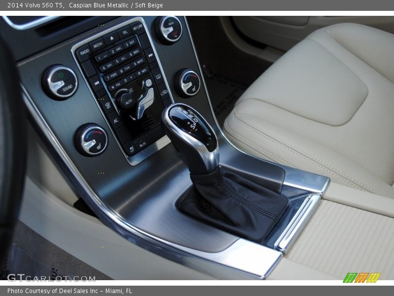 Caspian Blue Metallic / Soft Beige 2014 Volvo S60 T5