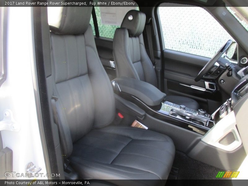 Front Seat of 2017 Range Rover Supercharged