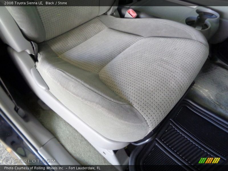 Black / Stone 2008 Toyota Sienna LE