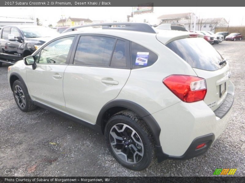 Desert Khaki / Black 2017 Subaru Crosstrek 2.0i Premium