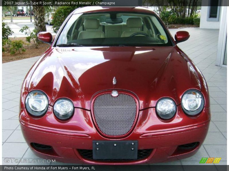 2007 S-Type R Sport Radiance Red Metallic