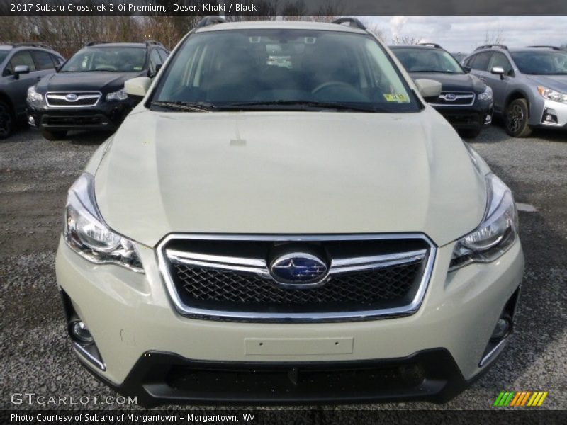 Desert Khaki / Black 2017 Subaru Crosstrek 2.0i Premium