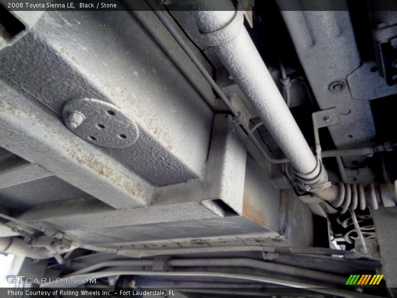 Black / Stone 2008 Toyota Sienna LE