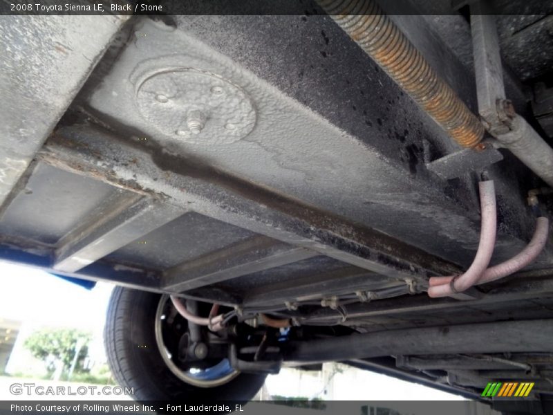 Black / Stone 2008 Toyota Sienna LE