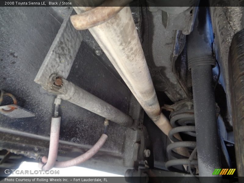 Black / Stone 2008 Toyota Sienna LE
