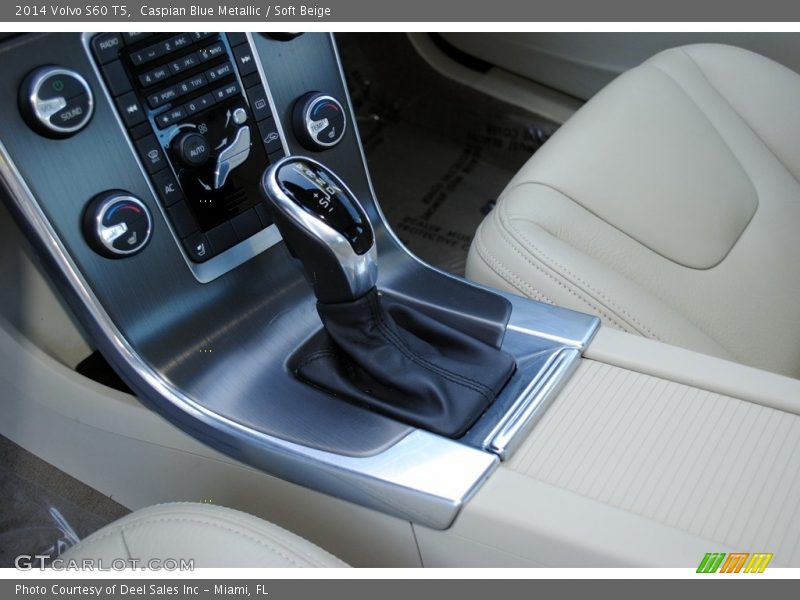 Caspian Blue Metallic / Soft Beige 2014 Volvo S60 T5