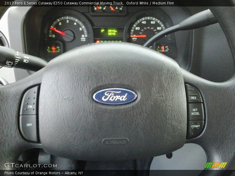 Oxford White / Medium Flint 2017 Ford E Series Cutaway E350 Cutaway Commercial Moving Truck