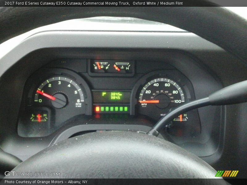 Oxford White / Medium Flint 2017 Ford E Series Cutaway E350 Cutaway Commercial Moving Truck