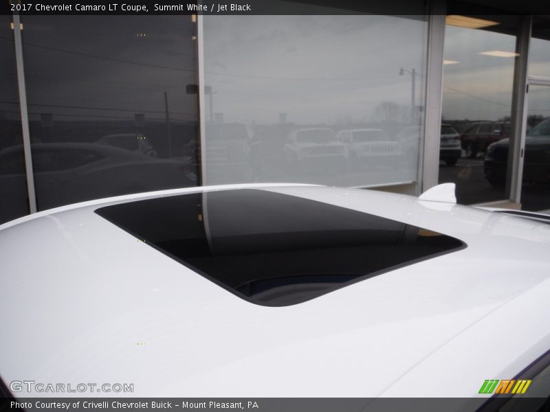 Summit White / Jet Black 2017 Chevrolet Camaro LT Coupe