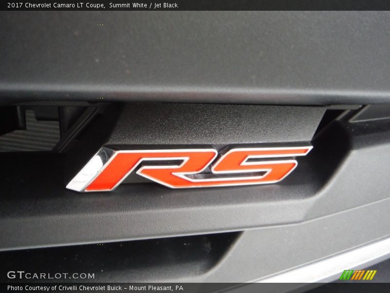 Summit White / Jet Black 2017 Chevrolet Camaro LT Coupe