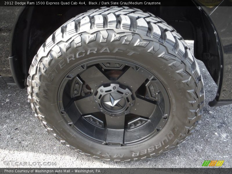 Black / Dark Slate Gray/Medium Graystone 2012 Dodge Ram 1500 Express Quad Cab 4x4