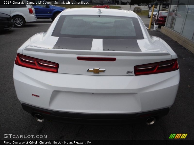Summit White / Jet Black 2017 Chevrolet Camaro LT Coupe