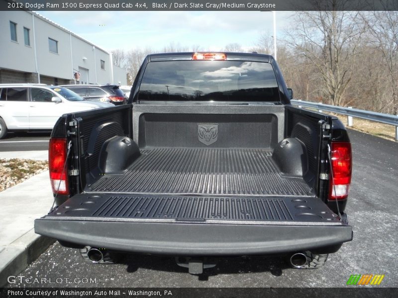 Black / Dark Slate Gray/Medium Graystone 2012 Dodge Ram 1500 Express Quad Cab 4x4