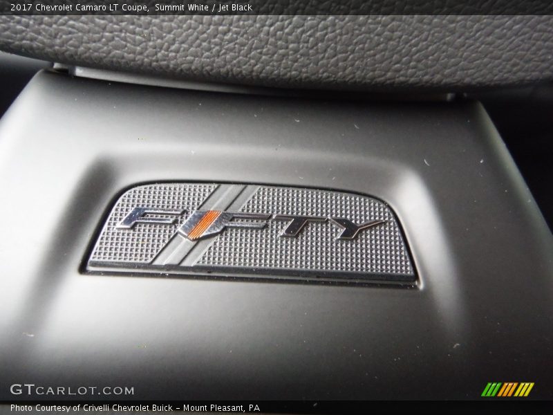 Summit White / Jet Black 2017 Chevrolet Camaro LT Coupe