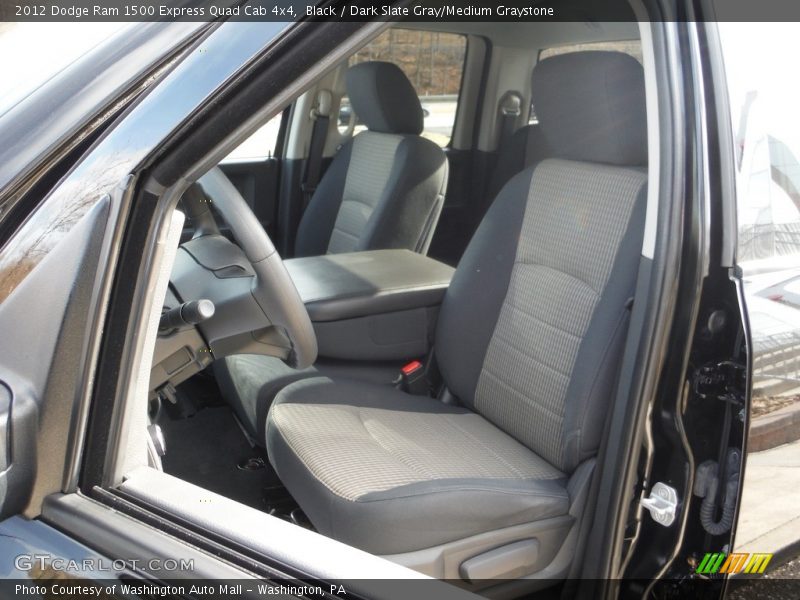 Black / Dark Slate Gray/Medium Graystone 2012 Dodge Ram 1500 Express Quad Cab 4x4