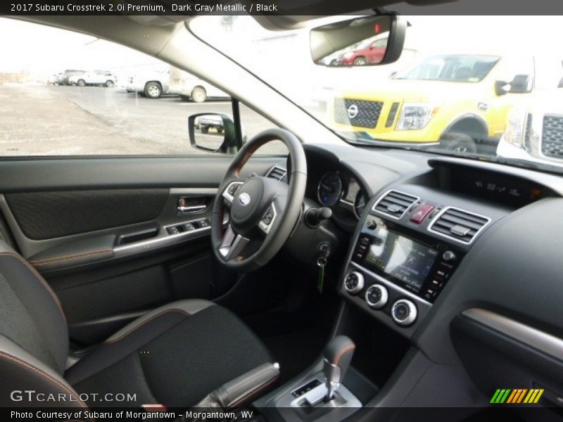 Dark Gray Metallic / Black 2017 Subaru Crosstrek 2.0i Premium