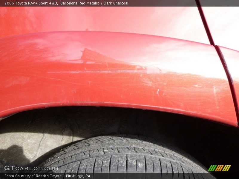 Barcelona Red Metallic / Dark Charcoal 2006 Toyota RAV4 Sport 4WD
