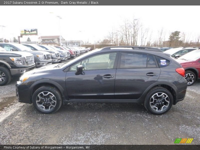 Dark Gray Metallic / Black 2017 Subaru Crosstrek 2.0i Premium