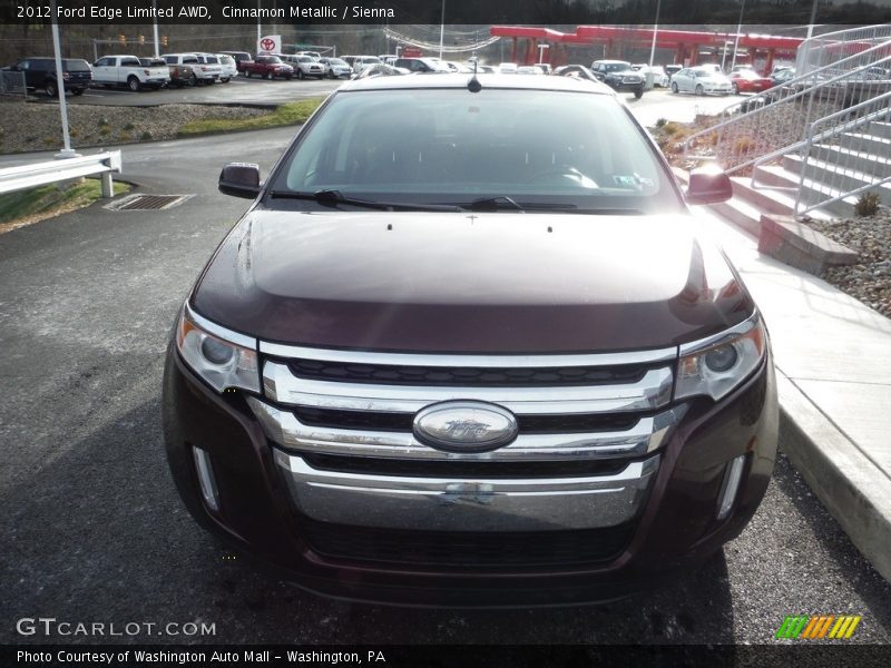 Cinnamon Metallic / Sienna 2012 Ford Edge Limited AWD