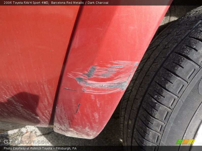 Barcelona Red Metallic / Dark Charcoal 2006 Toyota RAV4 Sport 4WD