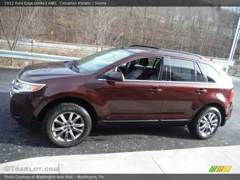 Cinnamon Metallic / Sienna 2012 Ford Edge Limited AWD