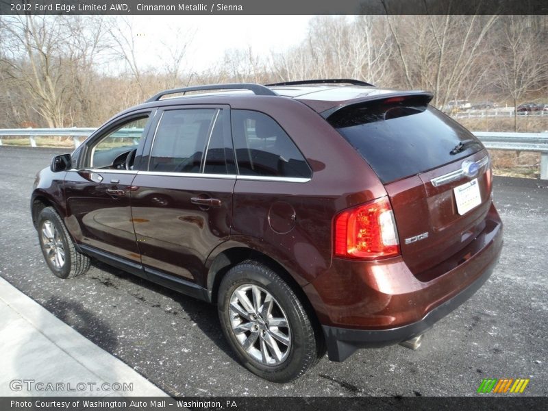 Cinnamon Metallic / Sienna 2012 Ford Edge Limited AWD