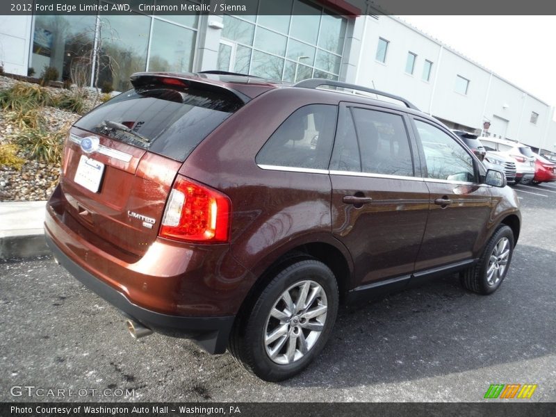Cinnamon Metallic / Sienna 2012 Ford Edge Limited AWD