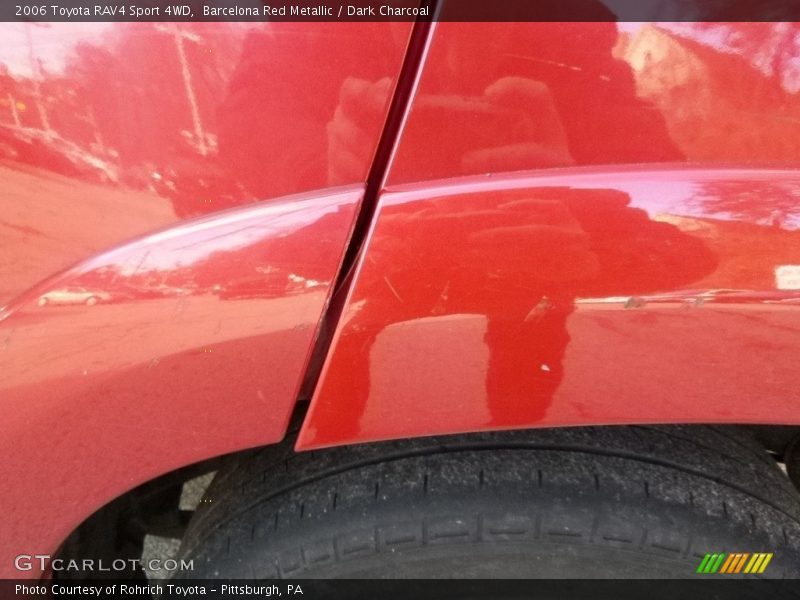 Barcelona Red Metallic / Dark Charcoal 2006 Toyota RAV4 Sport 4WD