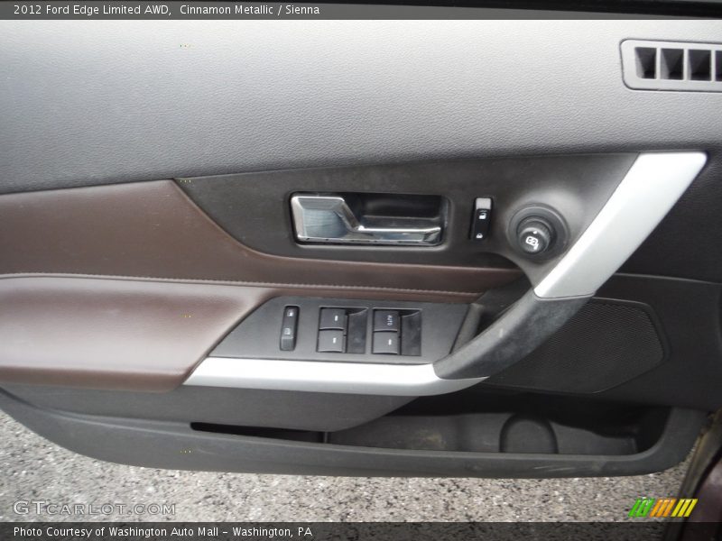 Cinnamon Metallic / Sienna 2012 Ford Edge Limited AWD