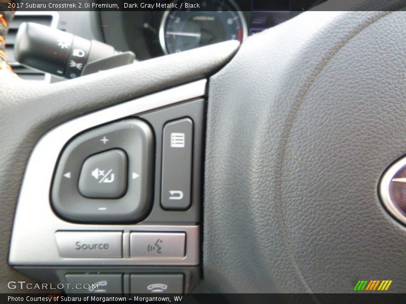 Dark Gray Metallic / Black 2017 Subaru Crosstrek 2.0i Premium