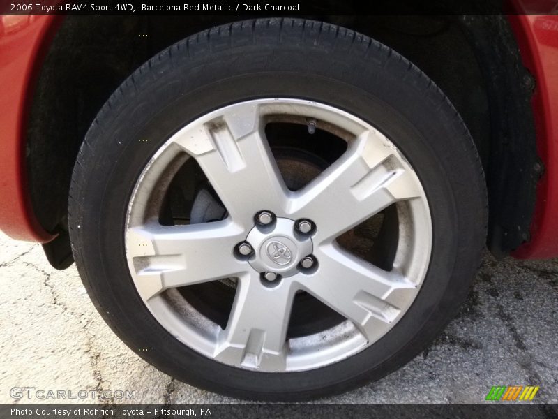 Barcelona Red Metallic / Dark Charcoal 2006 Toyota RAV4 Sport 4WD