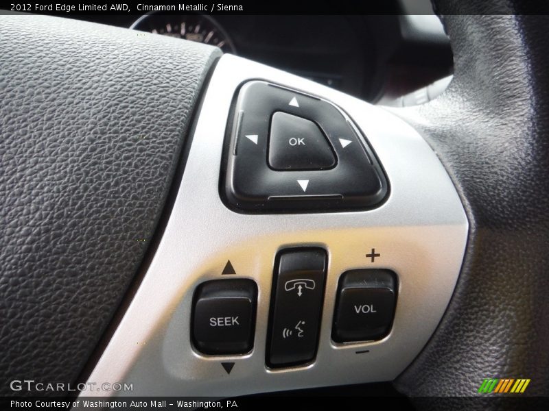 Cinnamon Metallic / Sienna 2012 Ford Edge Limited AWD