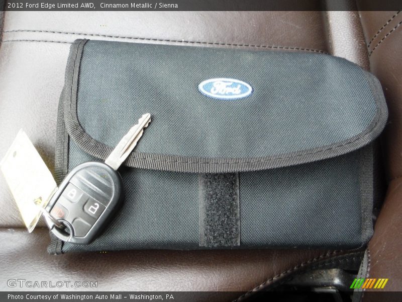 Cinnamon Metallic / Sienna 2012 Ford Edge Limited AWD
