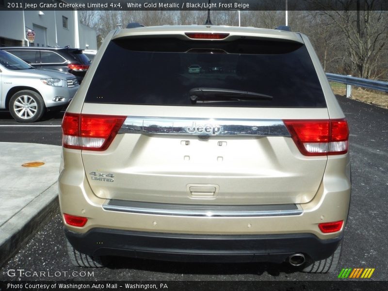 White Gold Metallic / Black/Light Frost Beige 2011 Jeep Grand Cherokee Limited 4x4