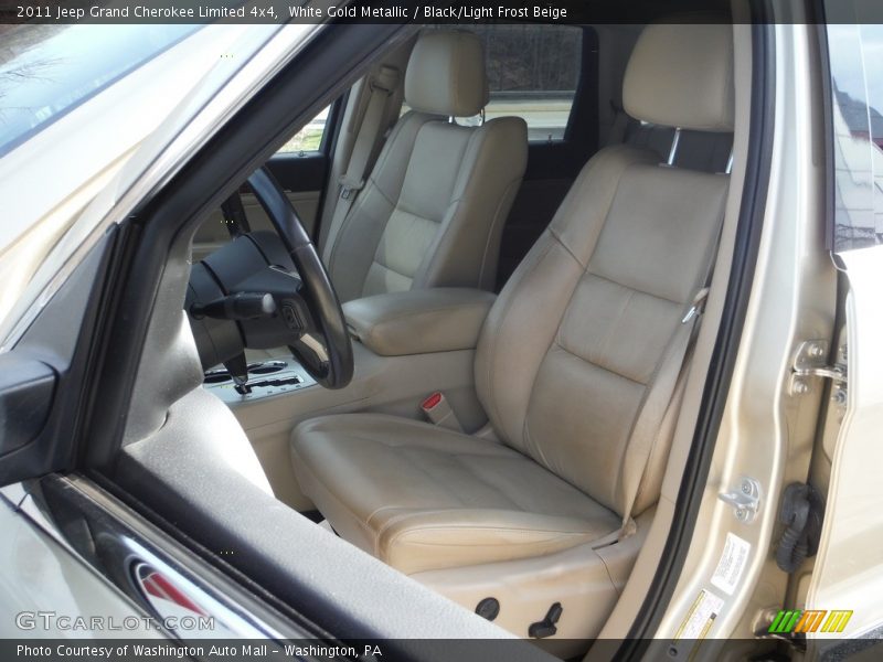 White Gold Metallic / Black/Light Frost Beige 2011 Jeep Grand Cherokee Limited 4x4