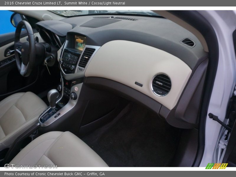 Summit White / Cocoa/Light Neutral 2016 Chevrolet Cruze Limited LT