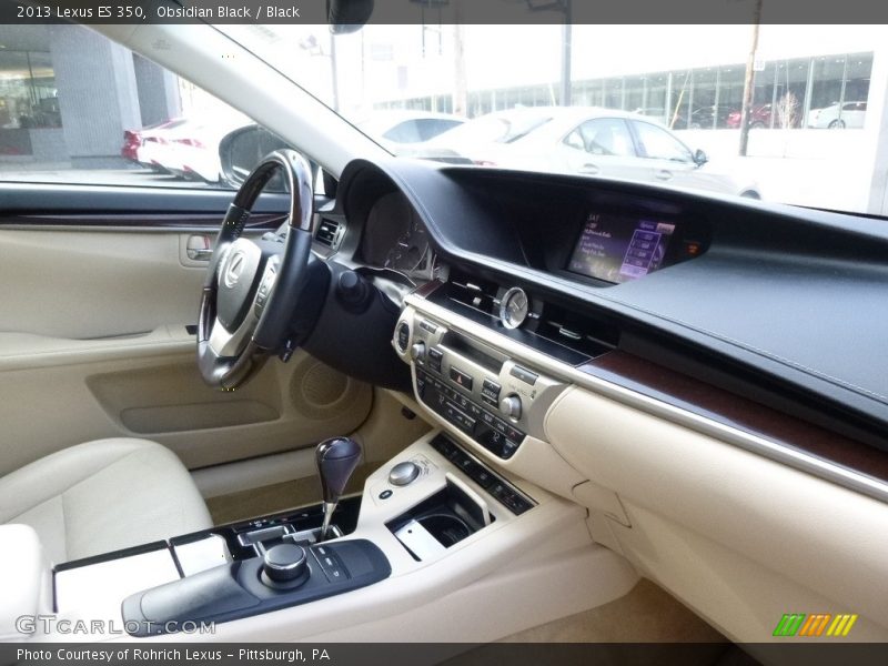 Obsidian Black / Black 2013 Lexus ES 350