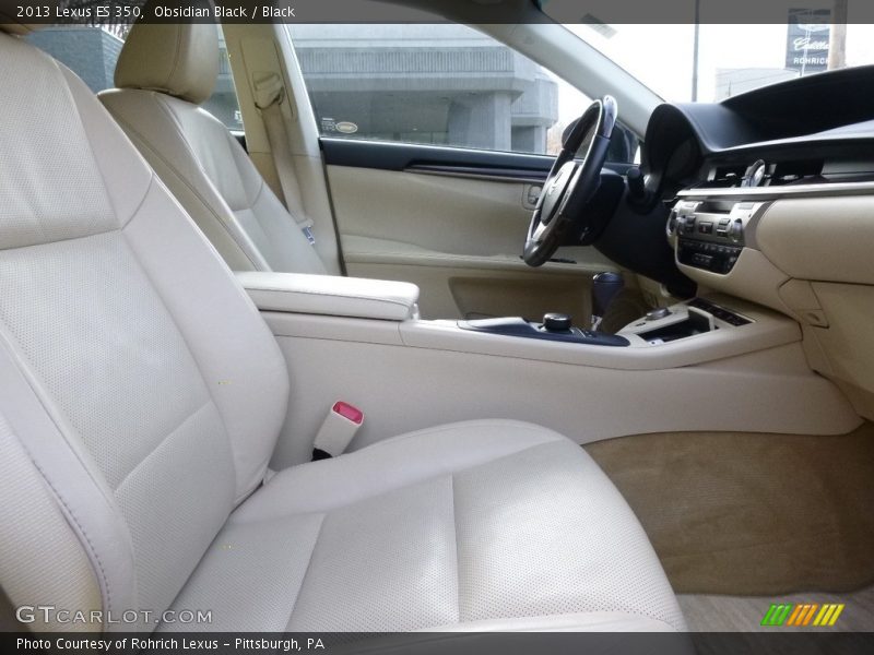 Obsidian Black / Black 2013 Lexus ES 350