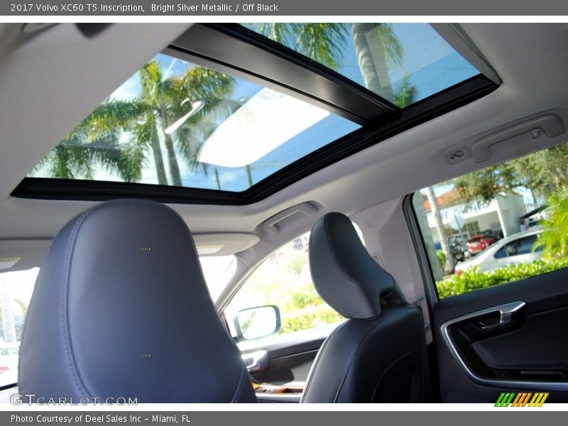 Sunroof of 2017 XC60 T5 Inscription