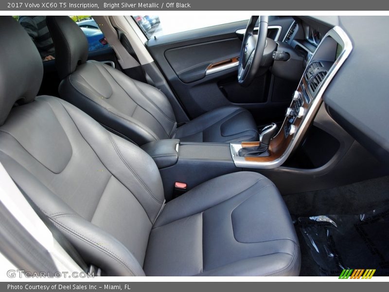 Front Seat of 2017 XC60 T5 Inscription