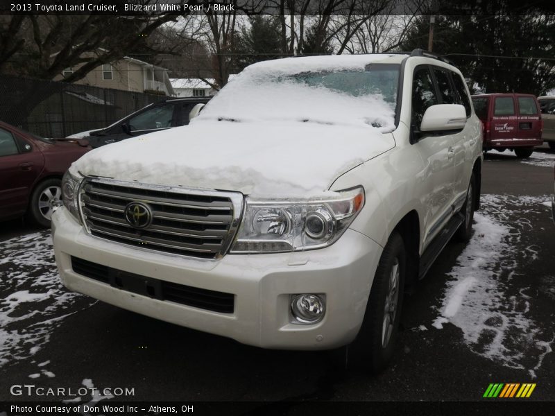 Blizzard White Pearl / Black 2013 Toyota Land Cruiser