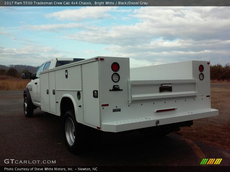 Bright White / Black/Diesel Gray 2017 Ram 5500 Tradesman Crew Cab 4x4 Chassis