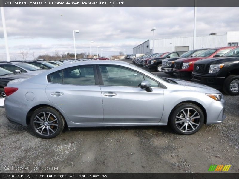 Ice Silver Metallic / Black 2017 Subaru Impreza 2.0i Limited 4-Door