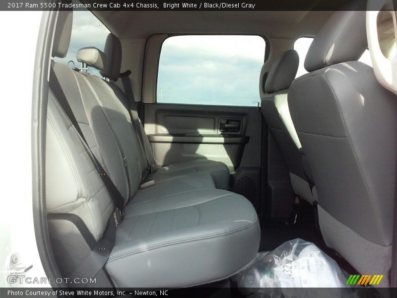 Bright White / Black/Diesel Gray 2017 Ram 5500 Tradesman Crew Cab 4x4 Chassis