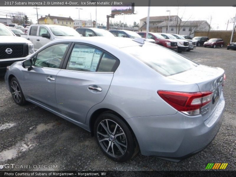 Ice Silver Metallic / Black 2017 Subaru Impreza 2.0i Limited 4-Door