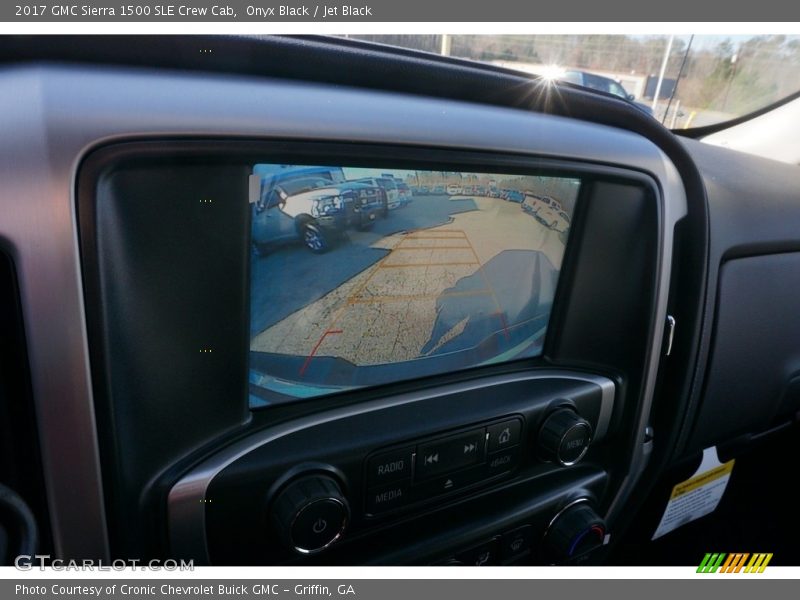 Onyx Black / Jet Black 2017 GMC Sierra 1500 SLE Crew Cab
