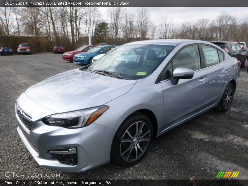 Ice Silver Metallic / Black 2017 Subaru Impreza 2.0i Limited 4-Door