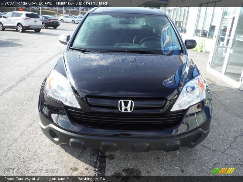 Nighthawk Black Pearl / Black 2007 Honda CR-V LX 4WD