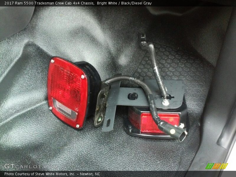 Bright White / Black/Diesel Gray 2017 Ram 5500 Tradesman Crew Cab 4x4 Chassis