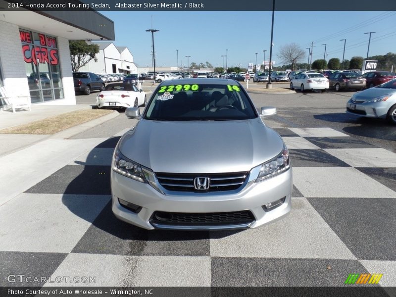 Alabaster Silver Metallic / Black 2014 Honda Accord Touring Sedan
